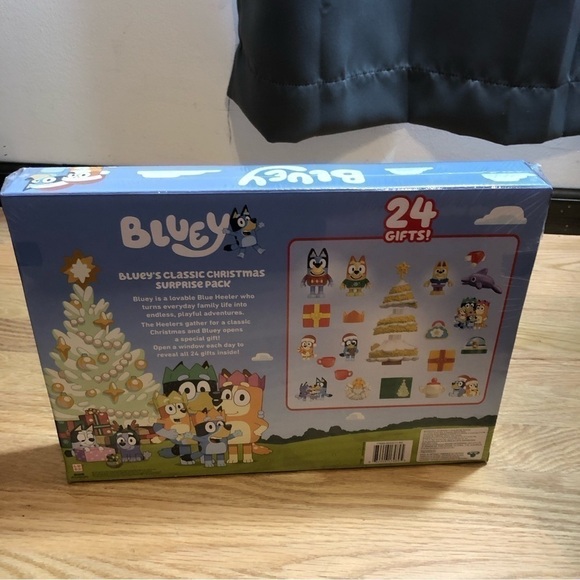 Bluey Advent Calendar Christmas Toy Action Figure NEW Count Down Disney - Picture 2 of 2